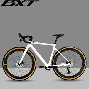 BXT Vélo de <span class=keywords><strong>Gravel</strong></span> en Fibre de Carbone à Frein à Disque 700*40C Vélo de Route Câblage Interne Complet GRX-600 1X11S Vélo Super Léger - Product Image 3