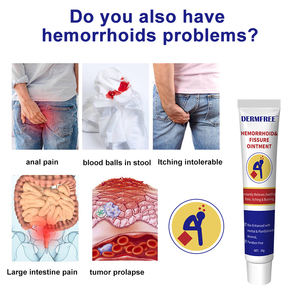 Cross-Border Salep wasir bebas populer & krim menenangkan Anal pereda ketidaknyamanan lembut Herbal 20g tabung - Product Image 3