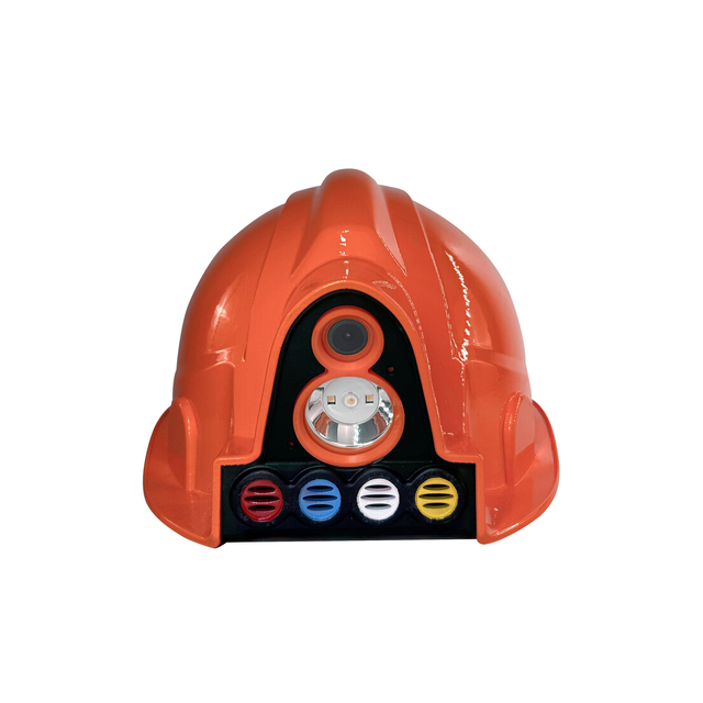 Smart Mining Helmet 128GB Video Recording 4G/5G WIFI GPS Positioning Gas Detection All-in-one Safety Helmet Light