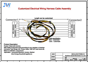 工厂来源定制6-10针适配器电缆组件聚氯乙烯绝缘IP67额定用于电子家用电器空调 - Product Image 3