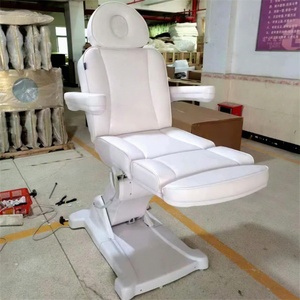 KISEN Professional Beauty Salon Furniture 4 Motor Electric Facial Spa <b>Bed</b> Luxury <b>Lash</b> <b>Bed</b> Curved Massage <b>Table</b> Facial Beauty <b>Bed</b> - Product Image 1
