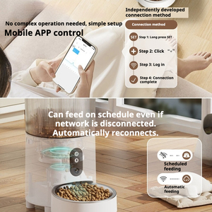 Smart Feeder Wifi Automatic <strong>Food</strong> Dispenser Machine Automatic <strong>Pet</strong> Feeder <strong>Pet</strong> <strong>Food</strong> Vending Machine Smart <strong>Pet</strong> Feeder With Camera - Product Image 4