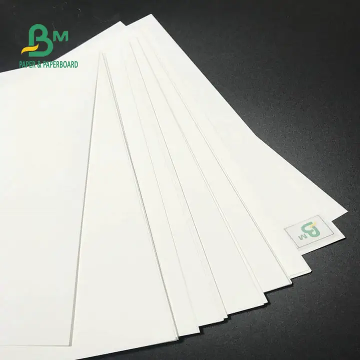 0,4mm Proof Durable Tear Resistant PET Synthetic Paper zum Drucken Ng PVC Water proof Paper White Doppelseitiger Laser druck