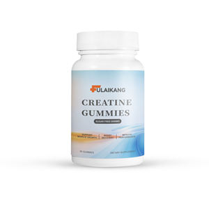 Créatine monohydrate en gommes à marque blanche 5000 mg avec BCAA pour la croissance musculaire, saveurs pêche/framboise/myrtille/orange, énergie - Product Image 3