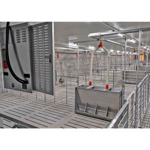 Nuevo alimentador automático de cerdos Hengyin Ahorre mano de obra Alimentador de acero inoxidable de doble cara - Product Image 1