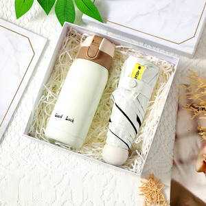 Customizable 3-in-1 VIP Companion Enterprise Business <strong>Gift</strong> <strong>Set</strong> <strong>Umbrella</strong> and Cup <strong>Set</strong> for Corporate Promotion with Custom Logo - Product Image 5