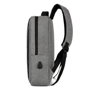 High Quality Print Logo Men College Anti Theft Water Resistant Travel Luxury Usb Bagpack Laptop <b>Back</b> Bag <b>Pack</b> - Product Image 4