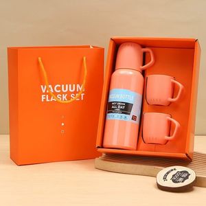 2025 produk baru 500ml promosi termos Natal botol air baja tahan karat 2 cangkir panas & dingin-sebagai hadiah Set - Product Image 5