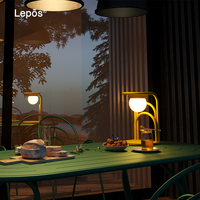 Lampe solaire extérieure en aluminium, lampe LED, éclairage décoratif moderne pour cour, jardin, espace extérieur commercial, éclairage d'appoint