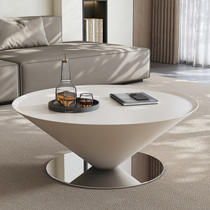 Table basse moderne italienne minimaliste en acier en forme de <span class=keywords><strong>soucoupe</strong></span> volante pour petits salons – Mobilier de maison haut de gamme - Product Image 3