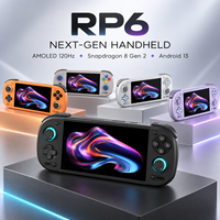 Console portable Android Retroid Pocket 6 RP6 : processeur Snapdragon 8 Gen2, écran AMOLED 120 Hz, console portable Android légère.