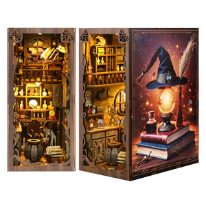 Xinyue CE chứng nhận chúng tôi thị trường Tự làm thu nhỏ Nhà sách trang trí thân thiện Nook cuốn sách cho kệ sách trang trí đồ chơi nhỏ - Product Image 5