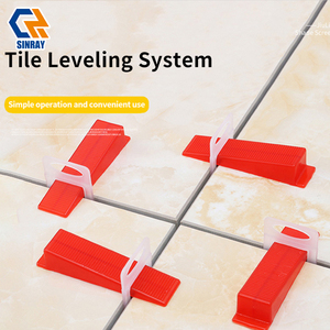 Nouveaux accessoires de carrelage au design moderne, outil de nivellement de carrelage, kits de clips en forme de cale pour l'installation de carreaux en céramique dans les appartements et les villas - Product Image 3