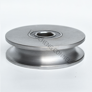 Structure cylindrique à une rangée de roulement à rouleaux de convoyeur de <span class=keywords><strong>rail</strong></span> de la rainure en H de l'acier inoxydable 304 <span class=keywords><strong>pour</strong></span> des applications de machines - Product Image 5