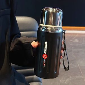 Roman <b>Thermos</b> Cup 316 Stainless Steel Large Capacity Insulated Water <b>Bottle</b> For Outdoor Camping Use - Product Image 3