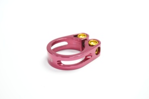 Collier de selle de précision en alliage 6061 S-56, alésage 31,8 mm, hauteur 13,5 mm, vis M5x20, anodisé sur mesure pour VTT, BMX et vélos de route - Product Image 5