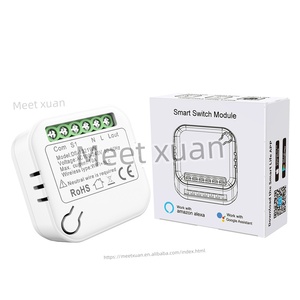 Mini Interruptor Inteligente Tuya de 10A, WiFi, con/sin Neutro, Control Remoto por Aplicación, Temporizador, Interruptor de Circuito DIY, Compatible con Alexa y Google Home - Product Image 2