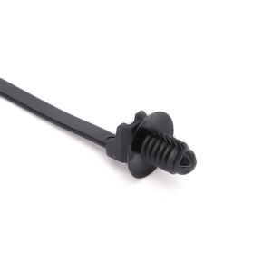 Vis autobloquante en nylon 66 X74, tête en forme de sapin de Noël, 4,6*165 mm, type sapin de Noël, montage par poussée, ouverture 6,3-7 mm, épaisseur de plaque 0,5-7 mm - Product Image 1