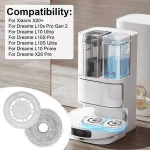 ผ้าถูพื้นพร้อมที่ยึดแทนแผ่นเช็ดสำหรับ dreame L10S อัลตร้า/L10s โปรเจน<span class=keywords><strong>2</strong></span>/L10อัลตร้า/L10S โปร/L10นายก/X20โปร/X20 + - Product Image 6