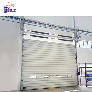 Pintu garasi desain Modern otomatis, bahan polimer baru harga rendah pintu garasi pabrik - Product Image 3