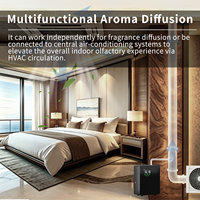 Diffuseur d'arômes de luxe à huiles essentielles pures, avec logo personnalisé, commande Wi-Fi, machine électrique de désodorisation d'air