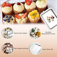 Kit de fabrication de crème glacée roulée, nouveau modèle, plaque de congélation instantanée en acier inoxydable pour la maison, avec 2 spatules, plateau DIY pour crème glacée roulée