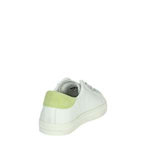 D.A.T.E. Sneakers da Ragazza Bianche e Gialle in Tela, Scarpe Trendy J381 HL VC HY2 - Product Image 3