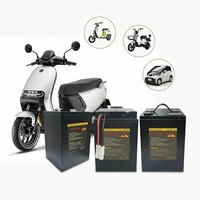 Batterie lithium semi-solide 60V 72V 96V 100Ah 5000W pour vélo électrique, moto électrique, tricycle, 2000 cycles, -20~60°C