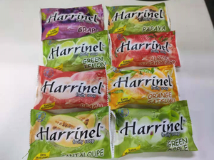 핫 세일 75g 천연 허브 고체 슬리밍 방부제 과일 비누 목욕 비누 - Product Image 3