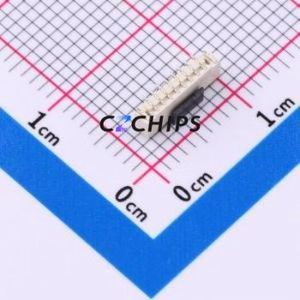 HX002036 Wire-to-Board Pin Header SMD,P=0.8mm Connector 1x8P 0.8mm Vertical Mount 8P - Product Image 2