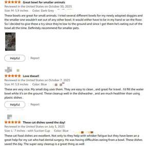 بيع بالجملة ، طبق طعام للكلاب والقطط ، مستلزمات تغذية الحيوانات الأليفة الصديقةمع عبوة وعاء عبر الحدود - Product Image 3