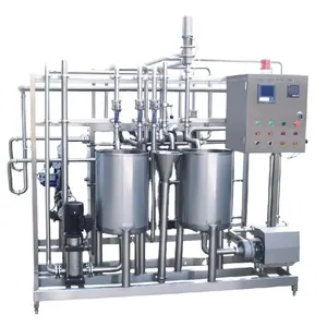 500L-20000L 플레이트 저온 살균기 주스 저온 살균기 기계 우유 살균 기계