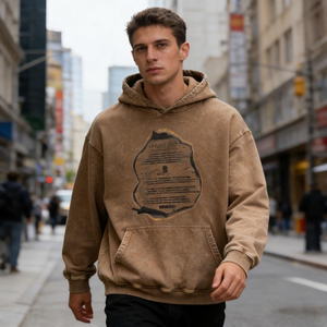 Felpe con Cappuccio Oversize Casual Personalizzate, Stampa Digitale con Logo Teschio e Strass, Tendenza Autunno-Inverno - Product Image 1