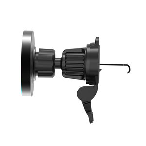 Support de téléphone magnétique en alliage d'aluminium pour voiture, <span class=keywords><strong>chargeur</strong></span> sans fil à charge rapide, fixation sur grille d'aération avec crochet bec d'aigle - Product Image 4