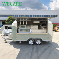 Wecare VIN CE DOT Camion de restauration rapide mobile, cuisine complète, café, bar à bière, traiteur mobile de rue, remorque alimentaire avec cuisine