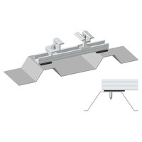 Rail solaire universel simple et compact de 130 mm et 200 mm, système de montage sans rail, rail de montage solaire de type U | Art Sign