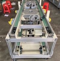 Líneas de Ensamblaje Automáticas Inteligentes Personalizadas de China, Unidad de Transferencia para Paletas, Transportador de Doble Cadena de Alta Calidad