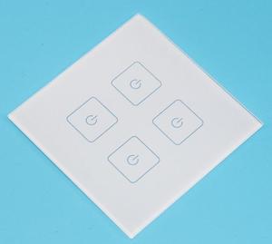 Customized Ultra Clear Tempered Glass AG Decorative Glass Panel <b>Kitchen</b>, Bedroom, Corridor Switch Tempered Panel - Product Image 6