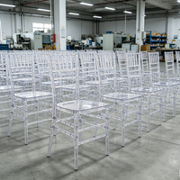 Chaises de banquet empilables de haute qualité, durables, pour hôtels, mariages, événements, type Tiffany Chiavari, vente en gros