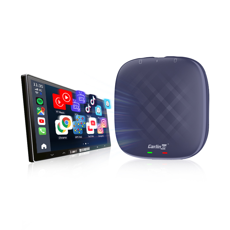 Смарт-бокс Carlinkit 8 г + 128 ГБ, android 12