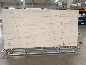 Hiện đại đá cẩm thạch sứ tường Bảng điều chỉnh <span class=keywords><strong>g</strong></span>ạch lát sàn 3200*1600 mét nhân tạo calacatta Vàng thiêu kết đá tấm - Product Image 6