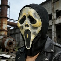 Masque en latex Call of Duty Ghosts COD MWII Ghost Halloween DIY Accessoire décoratif pour fête Cosplay