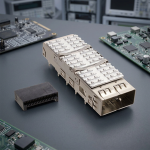 อะแดปเตอร์แปลงสัญญาณแสง QSFP+ Cage Assembly รุ่น QSFPK-PF-02 ของแท้จาก Samtec ความเร็วสูง 40G/100G สำหรับเชื่อมต่อไฟเบอร์ออปติก ผลิตในสหรัฐอเมริกา - Product Image 3