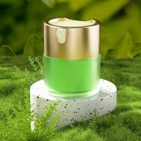 Botella Dispensadora de Viaje de 30 ml con Bomba de Vacío para Lociones Cosméticas FR902, con Fondo Redondo