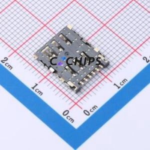 ZX-NSIM-281.4J-F SIM Card Connector SMD Connector Flip Cover Type Nano SIM Card Card Holder 1.4mm - Product Image 2