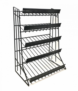 Kim Loại bảng <span class=keywords><strong>Top</strong></span> sô cô la thanh hiển thị đứng giá kẹo đồ ăn nhẹ hiển thị giá đứng cho siêu thị - Product Image 5