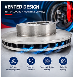 Rotor <span class=keywords><strong>de</strong></span> Freno <span class=keywords><strong>de</strong></span> Disco Ventilado <span class=keywords><strong>de</strong></span> 11 Pulgadas AIMCO 5560 BD60881 Trasero para Mustang II 1974-78 <span class=keywords><strong>Pinto</strong></span> Bobcat 1973-80 Street Rod - Product Image 4