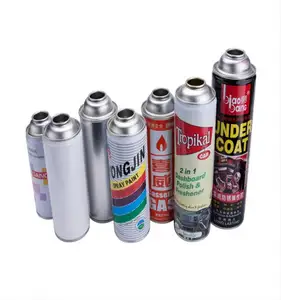 Lata de Aerosol de lata de Metal, fabricación automática, máquina de pulverización