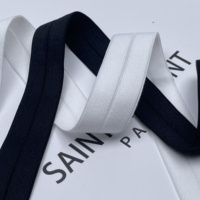 Sangles d'épaule double face en peluche rayée chevronnée en Spandex/Nylon, les plus vendues, pour vêtements de yoga et sous-vêtements