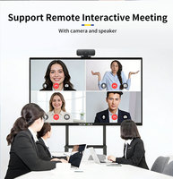Интерактивные панели SEEWORLD AI Smart Boards 65 дюймов для школьного обучения, образования, использования в качестве интерактивной доски и для проведения конференций